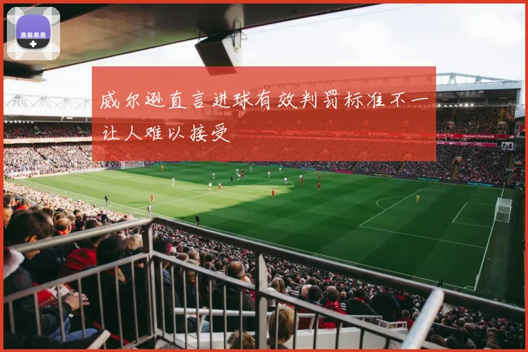 威尔逊直言进球有效判罚标准不一让人难以接受